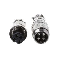 Gx16 Butting Aviation Male Connector ปลั๊กตัวเมีย2/3/4/5/6/7/8 Pin