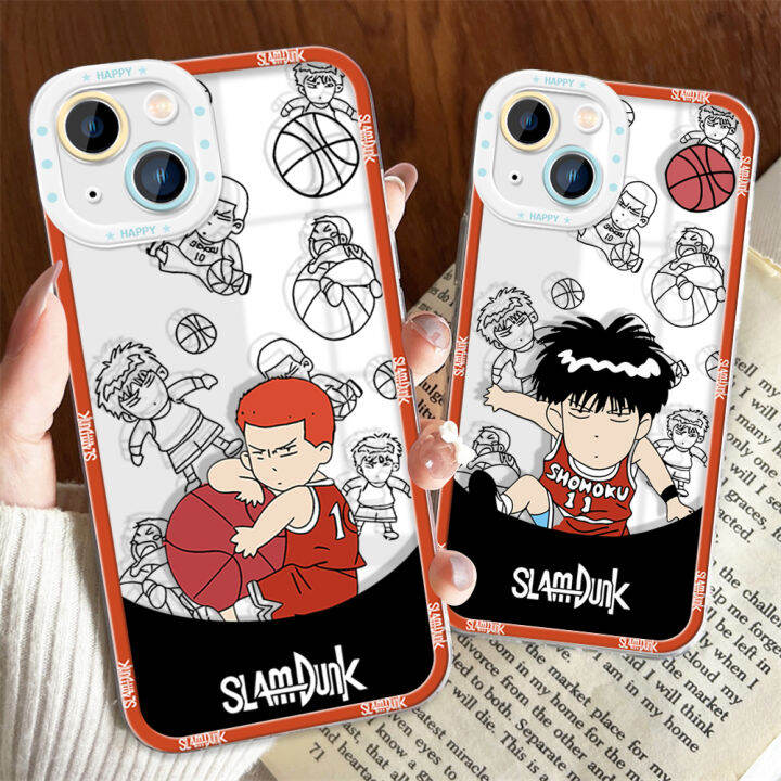 hontinga-เคสสำหรับ-iphone-15-pro-max-14-pro-max-13-pro-max-13-mini-iphone-12-pro-max-12-mini-11-pro-max-iphone-14-plus-เคสใสเคสอะนิเมะ-slam-dunk-sakuragi-hanamichi-ซิลิโคนนิ่มคลุมทั้งหมดเคสโทรศัพท์ยาง