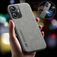 เคสสำหรับ Realme C55 RealmeC55 C 55เคสโรงแรมหรูในกรณีแม่เหล็ก2023ของจริงของจริงเคสด้านหลังเป็นหนังกันกระแทก