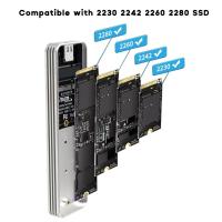 Pcie Nvme Ssd Enclosure Nvme เพื่ออะแดปเตอร์ Usb กล่องภายนอก Usb3.2 10G รองรับ2280/2260/2242/2230 Ssd