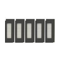 ♙ Robot Vacuum Cleaner 5x HEPA Filter 5x Sponge Filter for Ecovacs DEEBOT DE5G Robotic Vacuum Cleaner Spare Parts Accessories