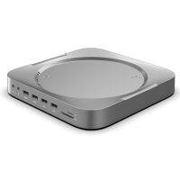 กล่องฮาร์ดดิสก์แท่นวางมือถือฮับ Type-C พร้อมกล่องใส่ฮาร์ดดิสก์สำหรับ J20 Mac Mini