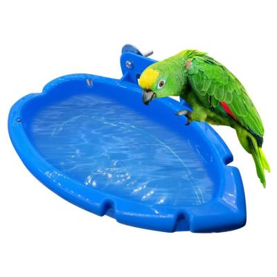 Bird Bath Bowl Bath Tube Shower Box for Cage Hanging Bath Cage Accessories for Lovebirds Canaries Parakeets and Other Small Feathered Friends efficiently
