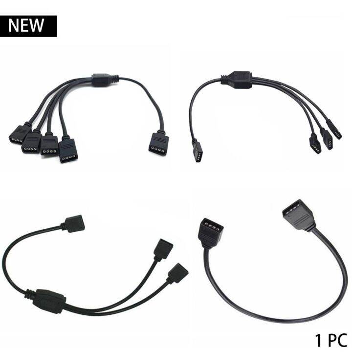 OKDEALS Connecting Line 3528 5050 Light Strip Bar Extension Cord 4Pin