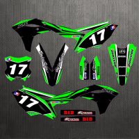 For Kawasaki KXF250 KX250F 2017 2018 2019 2020 KXF 250 Graphics Decals Stickers backgrounds kits For Kawasaki 250 KXF 2020-2017