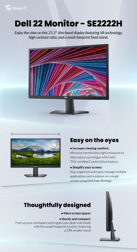 Dell 22 Monitor - SE2222H