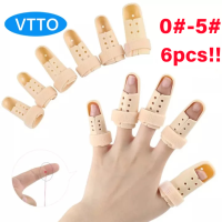 VTTO 5ชิ้นนิ้วเฝือกรั้งปรับนิ้วสนับสนุนป้องกันสำหรับนิ้วมือโรคข้ออักเสบร่วมนิ้วบาดเจ็บรั้งบรรเทาอาการปวด