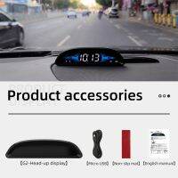 Car HUD Head-up Display Outdoor Speed Guide Direction Driving Direction Display