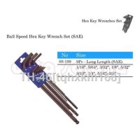 ✁ Ball Speed Hex Key wrench set extra long lengthSAE