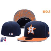 Hot Newest Top-quality New arrival 2022 2023 Newest shot goods Most popular 22/23 Top quality Ready Stock High quality 6 Styles M.l b Houston Astros Fully Enclosed Baseball Cap Hard Top Flat Brim Hat Reverse Wear Men Women Couple Casual All-Match Size