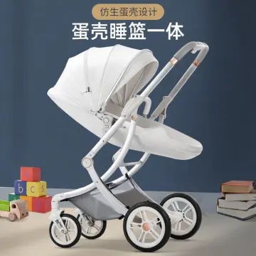 Egg blue outlet pram