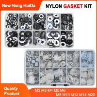 M2 M3 M4 M5 M6 M8 M10 M12 M14 M20 PVC Washers Hard Plastic or Nylon Gasket Transparent Insulation Flat Paded Set Assortment Kit Nails  Screws Fastener