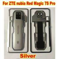 ฝาหลังแบตเตอรี่ที่ดีที่สุดของแท้ฝาปิดโทรศัพท์สำหรับ ZTE Nubia Red Magic 7S Pro เคสเคสด้านหลังพร้อมเลนส์กระจกกล้องถ่ายรูป