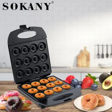 XCC 7 Holes express mini electric donut maker machine for Kid