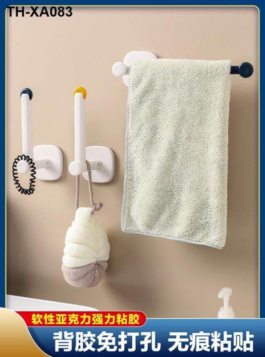 hook-punch-strong-glue-stick-wall-hanging-free-door-hanger-bathroom-non-mark-sticky-pin-bearing