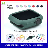 ฐานลูกอมซิลิโคนนุ่มเคสสำหรับ Apple Watch อัลตร้า2 49มม. 9 8 7 45มม. 41มม. 6 SE 6 5 4 3 40มม. 44มม. ฝาครอบเคสห่อหุ้มสำหรับ I Watch Series 3 2 1 42มม. 38มม.