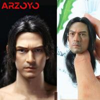 YMTOYS ผม1/6ปลูก Takeshi Kaneshiro Head Scult สำหรับ12นิ้ว TBL Phicens หุ่นผู้ชาย