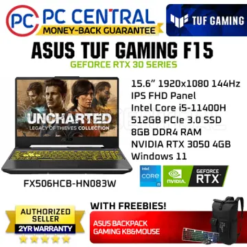 Pc portable Asus TUF Gaming FX516PE / I7 11é Gén / 16 Go / RTX