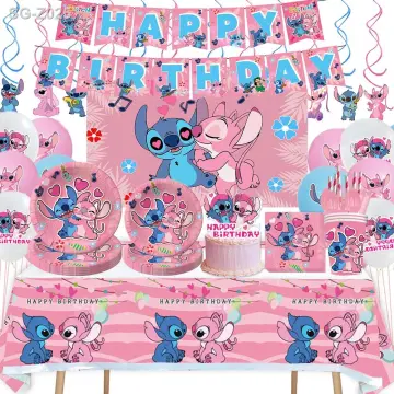 1 Set Lilo & Stitch Theme Birthday Party Disney Balloons Stitch Party  Decorations Baby Shower Boy Girl Kids Favors Toys Gift