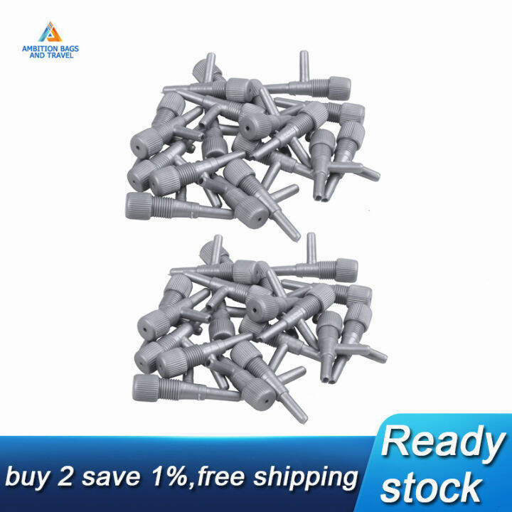 Aquarium Fish Oxygen Air Line Tubing Flow Control Valve 40 Pcs Gray