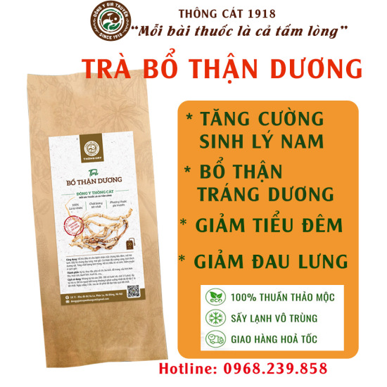 Trà bổ thận dương tăng cường sinh lý - bổ thận tráng dương - ảnh sản phẩm 1