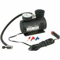 ที่นี่ Dc12V 300Psi ที่สูบลมยางรถยนต์ Auto เครื่องอัดอากาศขนาดเล็กปั๊มลมยางรถยนต์พร้อมเกจวัดความดันสำหรับรถยนต์จักรยานมอเตอร์ไซค์ Ball