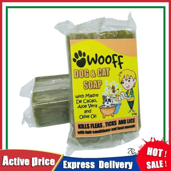 10 1 Promo Madre De Cacao Dog Cat Soap/Pet Soap KILLS FLEAS TICKS AND LICE with hair conditioner