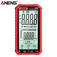 ZZOOI ANENG 620A Multimeter LCD AC/DC Digital Multimeter Ultraportable True RMS Multimeter Auto-Ranging Tester Volt Ohm Capacitance