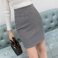 2021 New Fashion Office Lady Pencil Skirt Spring Autumn Elegant High Waist Package Hip Skirts Womens Formal Short Skirt