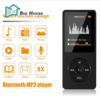 BigHouse บลูทูธเข้ากันได้ Mp3เครื่องเล่นเพลงแบบพกพา Mp4วิทยุ Fm ภายนอกบางเฉียบนักเรียน Mp3บันทึกปากกา