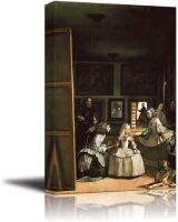 1ชิ้นภายในกรอบไม้หรือไร้กรอบ Wall26-Las Meninas (สาวใช้ของ Honour) โดย Diego Velazquez-ศิลปะพิมพ์บนผนังผ้าใบที่มีชื่อเสียงสำเนารูปสีน้ำมันการตกแต่งบ้าน