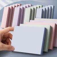 ✗❦ 100Sheets Morandi Sticky notes Pads Posits Stationery Paper Stickers Posted It Memo Notepad Notebook School Office Accessories