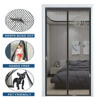 Anti-Mosquito Net Curtain Magnetic Door Closing Fly Insect Mesh Invisible for Indoor Room