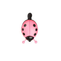 Girls Bell Beetle Ladybug Horn Alarm Ring Bike Cycling