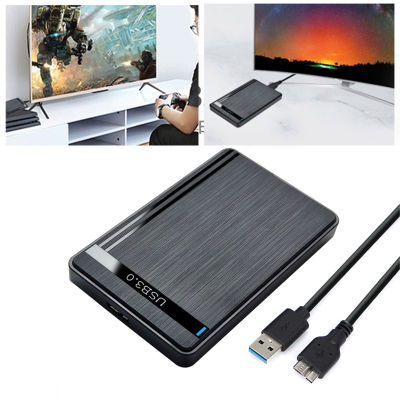 กล่องใส่ฮาร์ดไดรฟ์ Universal High Speed ประสิทธิภาพสูงใช้พลังงานต่ำประหยัดพลังงานจัดเก็บข้อมูล5Gbps 2.5นิ้ว SATA To USB 3.0 External HDD Enclosure SSD Case สำหรับเดสก์ท็อป HDD Case Universal