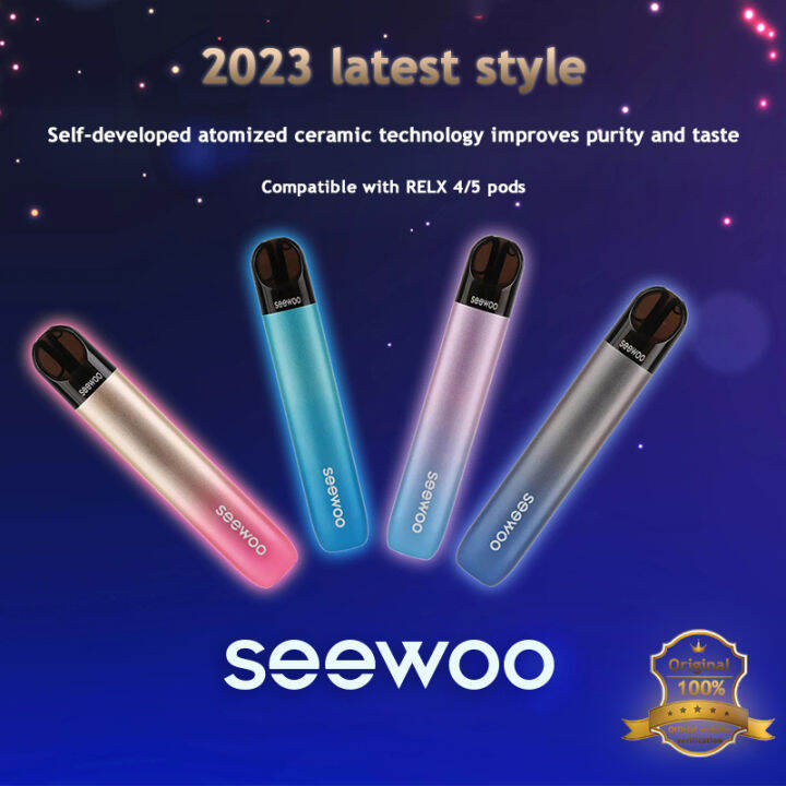 SEEWOO VAPE PEN Pod 400mAh Rechargeable Vape Pen Kit Lazada PH