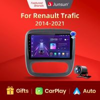 【YF】 Junsun V1 pro AI Voice 2 din Android Auto Radio for Renault Trafic 2014 - 2021 Car Multimedia GPS Track Carplay 2din dvd