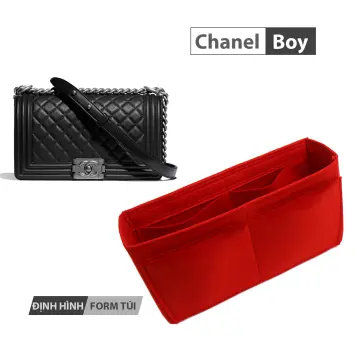 Chanel Boy Clutch Lambskin Black SHW