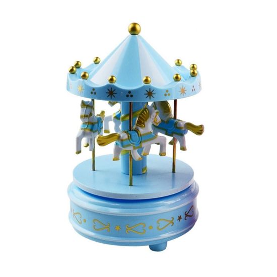 Buanarn carousel carousel music box exquisite design easy use ferris wheel - ảnh sản phẩm 2