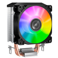 Jonsbo Cr1200e Computer Multi-Platform Cpu Radiator 2 Copper Tube 9Cm Colorful Light Mute Fan