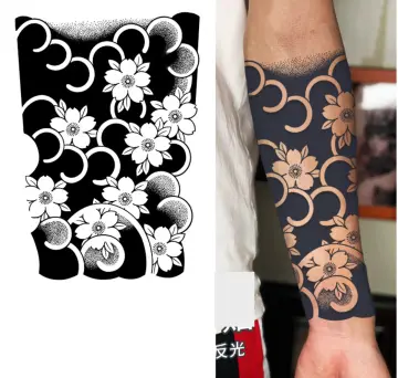 Hình Xăm Dán To 10x20cm Tattoo Đầu Lâu Sọ Người Kinh Dị Chống Nước Legaxi –  Legaxi