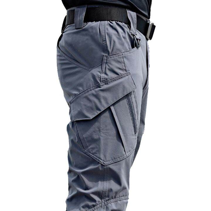 new-mens-tactical-pants-multiple-pocket-elasticity-military-urban-commuter-tacitcal-trousers-men-slim-fat-cargo-pant-3xl-tcp0001