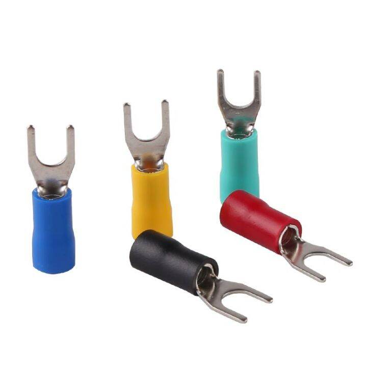 100pcs Sv1.253 Terminal Cable Wire Connector Insulated Wiring