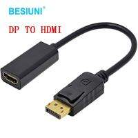 【Be worth】 al rehman trader. BESIUNI 3 In 1 DisplayPort DP To HDMI DVI VGA สายอะแดปเตอร์1080P Display ตัวแปลงพอร์ตคอนเนคเตอร์สำหรับโปรเจคเตอร์แล็ปท็อป HDTV