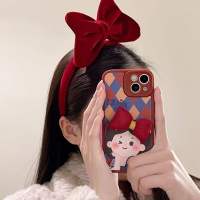 เคสโทรศัพท์ลายสก๊อตสีแดงสำหรับ iPhone14ProMax เคสโทรศัพท์สเตอริโอ Bowknot สำหรับ iPhone11 เคสโทรศัพท์เจ้าหญิงน่ารักสำหรับ iPhone12 เคสโทรศัพท์แฮนด์เมดสำหรับ iPhone 8 เคสโทรศัพท์สโนว์ไวท์สำหรับ iPhone XR เคสสำหรับสาวน่ารักสำหรับ iPhone13Promax