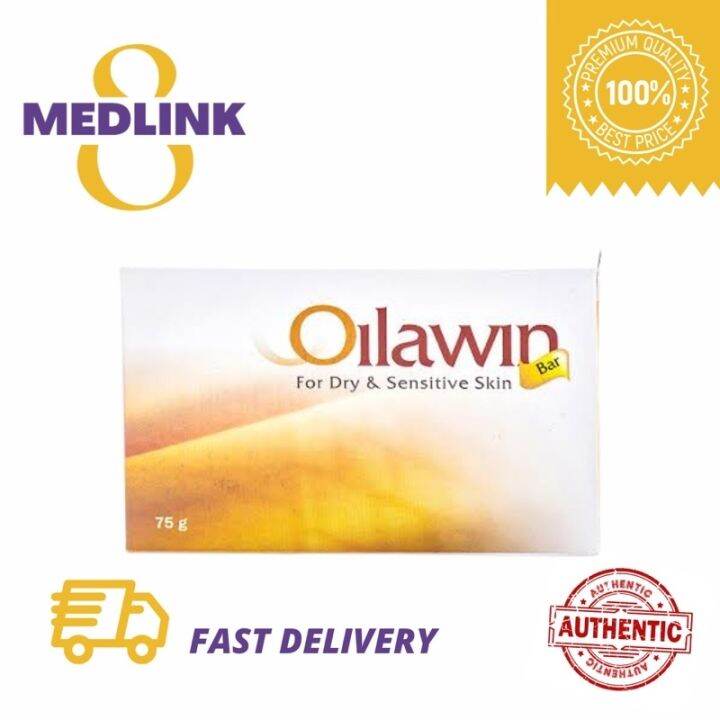 Oilawin Bar Moisturizing Soap for Dry and Sensitive Skin 75 grams ...