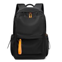 A 14-inch Casual Mens Shoulder Bag Commuting Travel Simple Large-capacity Travel Computer Bag Student Schoolbag