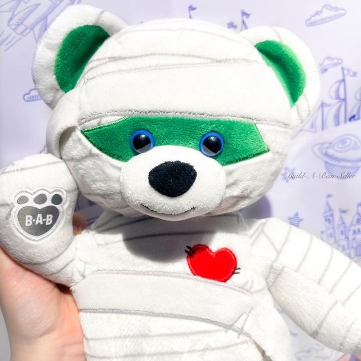 ตุ๊กตาหมีบิ้วอะแบร์-หายาก-build-a-bear-สินค้ามือสองนำเข้าจากอเมริกา