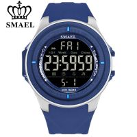 「Dark blue watch」 SMAELMenWatches DigitalBigChronograph Men 39; S FashionElectronics Wristwatches ManClock