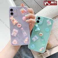 3D การ์ตูน Case สำหรับ iPhone 14ProMax 14 Plus 13ProMax 13 12 ProMax 12 11 X Max 8จุดสัตว์ซิลิโคนอ่อนนุ่มโทรศัพท์ Case ปกคลุมสำหรับสุภาพสตรีสาว